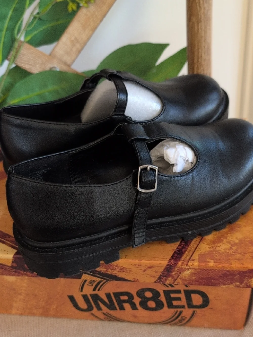 UNR8ED Kids Black Dress Shoes - Classic Slip-On